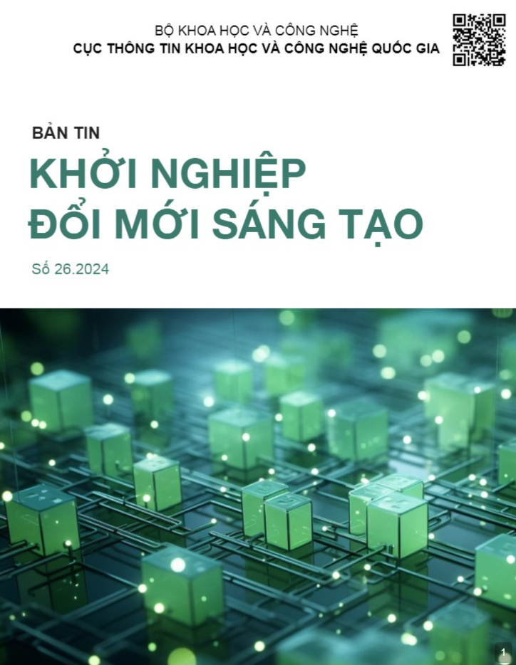 Bản tin Khởi nghiệp Đổi mới Sáng tạo - Số 26.2024