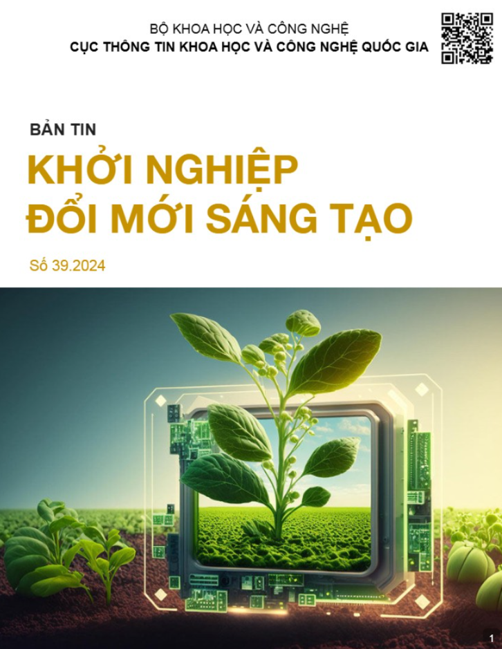 Bản tin Khởi nghiệp Đổi mới Sáng tạo - Số 39.2024